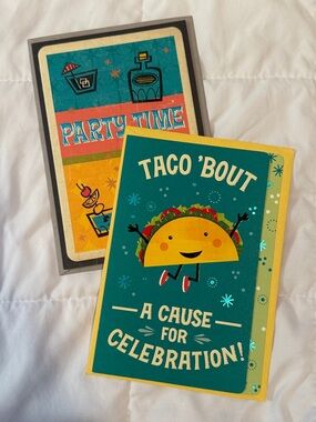 🌻 Bundle of 2 Hallmark Congratulations Cards